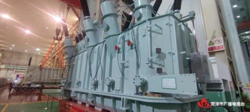 全市工業重點項目現場觀摩 成武縣山東達馳電氣智能化工廠——傳輸設備引領產業升級
